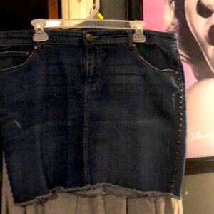 Blue Jean skirt